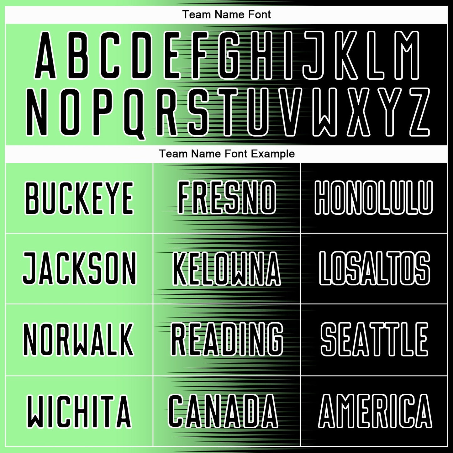 Custom Black Pea Green-White Gradient Line Sublimation Soccer Uniform Jersey - Sky-Custom