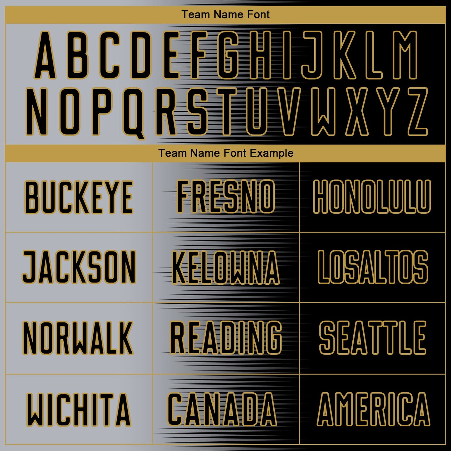 Custom Black Gray-Old Gold Gradient Line Sublimation Soccer Uniform Jersey - Sky-Custom
