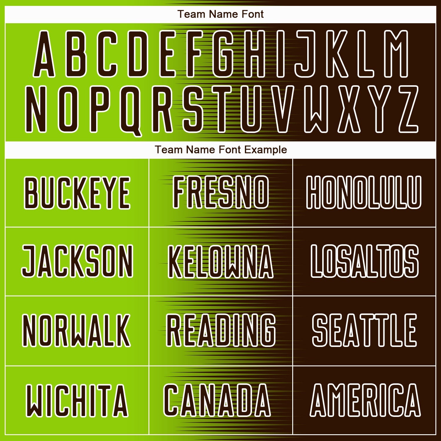 Custom Brown Neon Green-White Gradient Line Sublimation Soccer Uniform Jersey - Sky-Custom