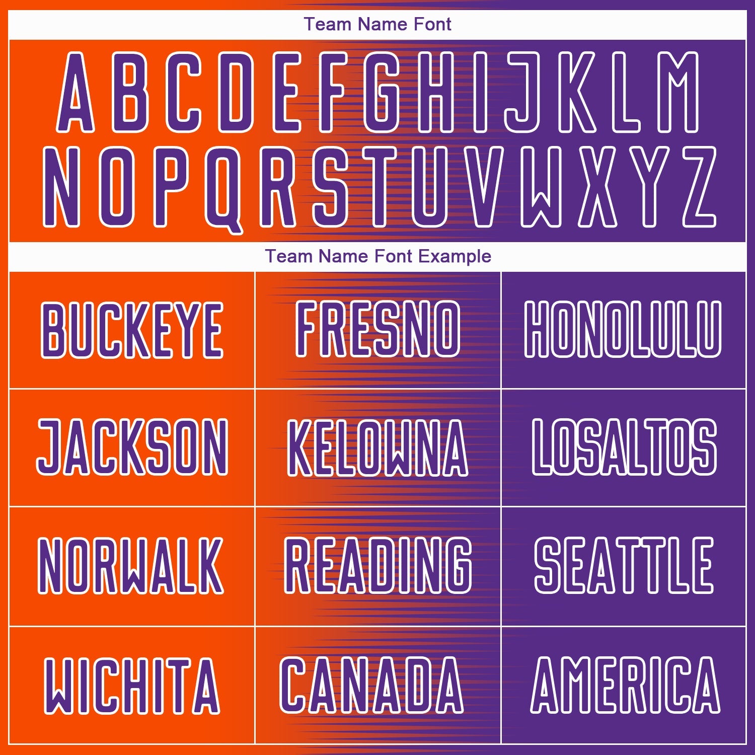Custom Purple Orange-White Gradient Line Sublimation Soccer Uniform Jersey - Sky-Custom