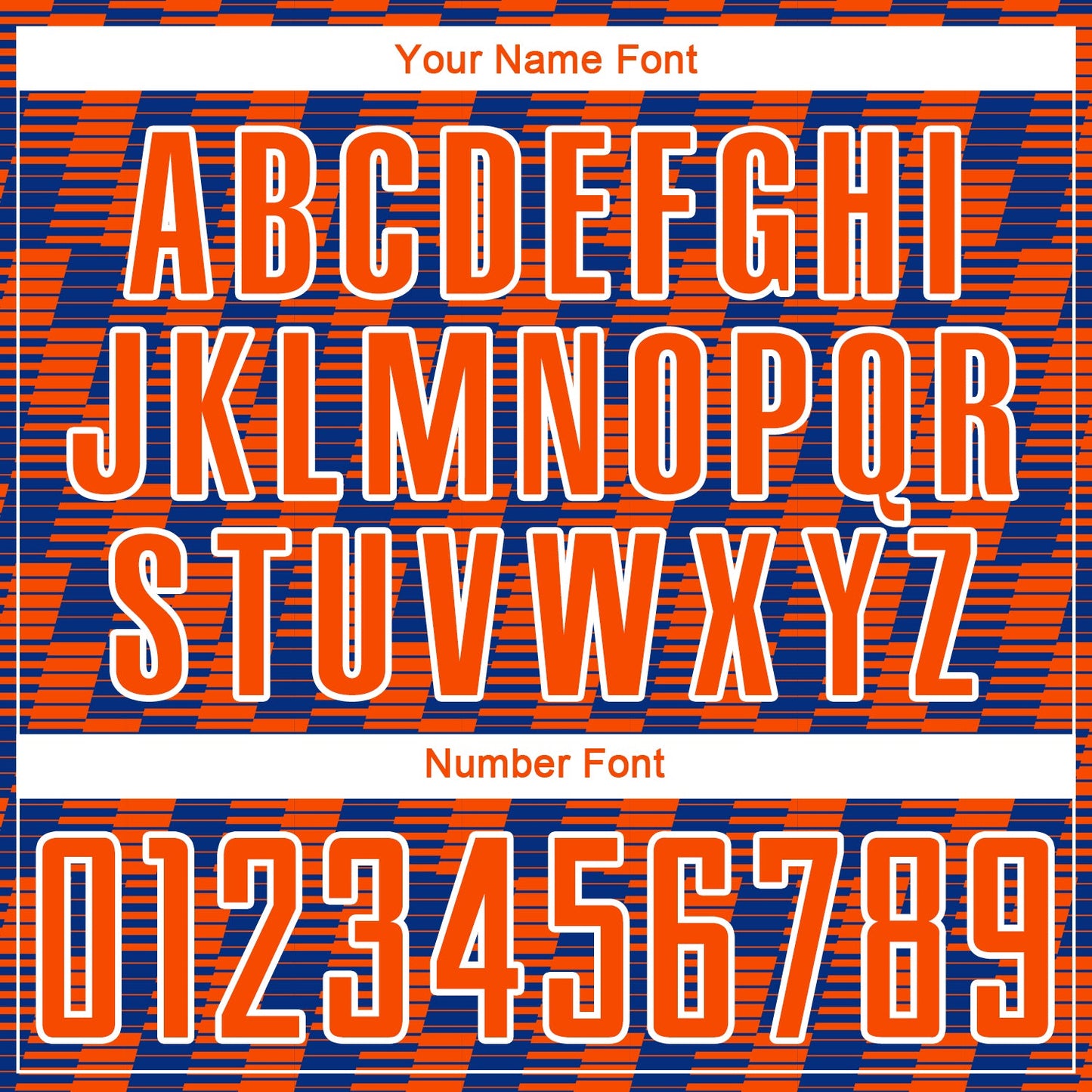Custom Royal Orange-White Line Sublimation Soccer Uniform Jersey - Sky-Custom