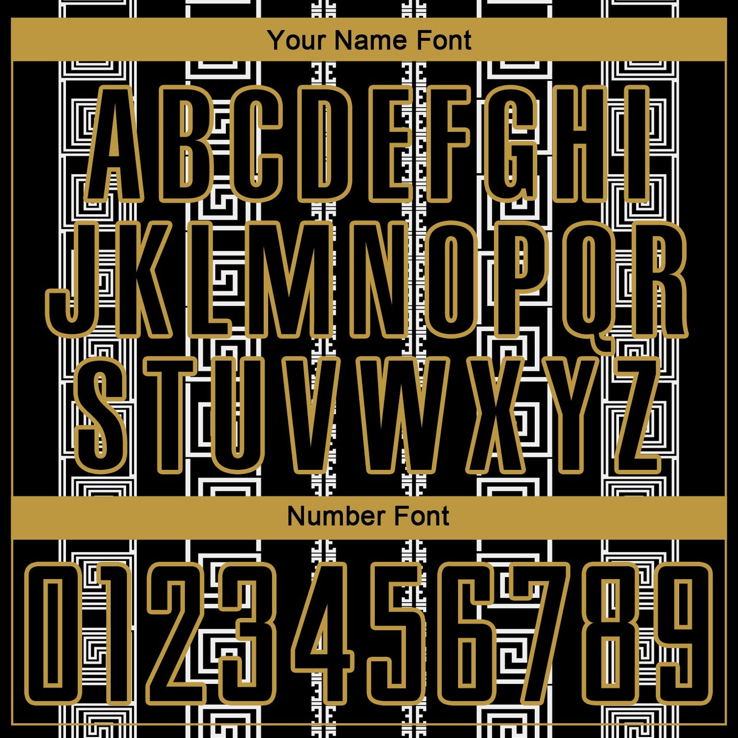 Custom Black Old Gold-White Geometric Shape Sublimation Soccer Uniform Jersey - Sky-Custom