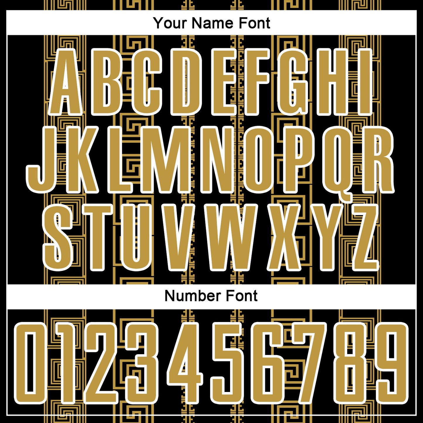 Custom Black Old Gold-White Geometric Shape Sublimation Soccer Uniform Jersey - Sky-Custom