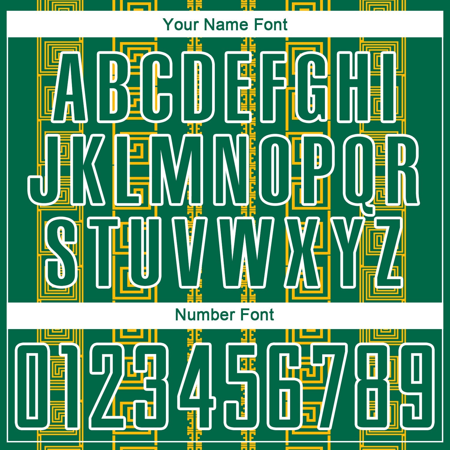 Custom Kelly Green Gold-White Geometric Shape Sublimation Soccer Uniform Jersey - Sky-Custom