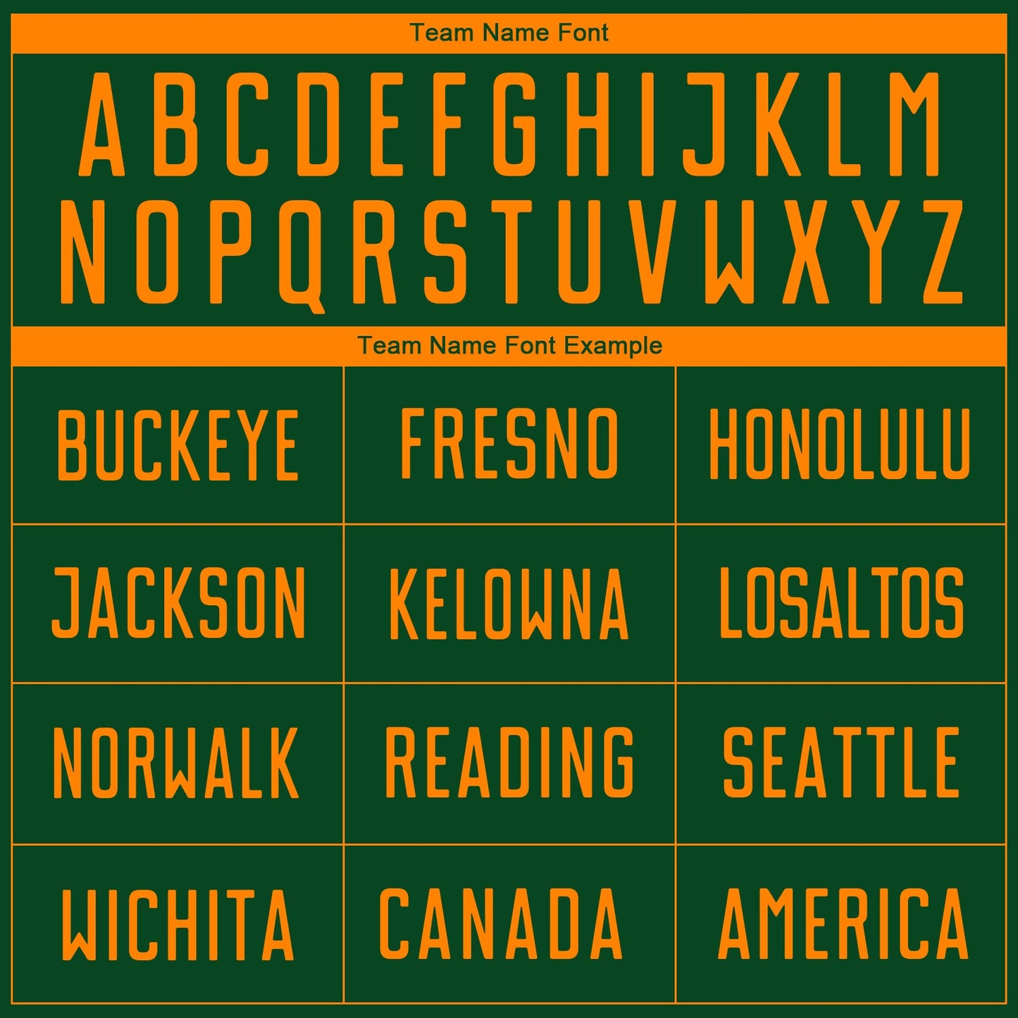Custom Green Bay Orange Sublimation Soccer Uniform Jersey - Sky-Custom