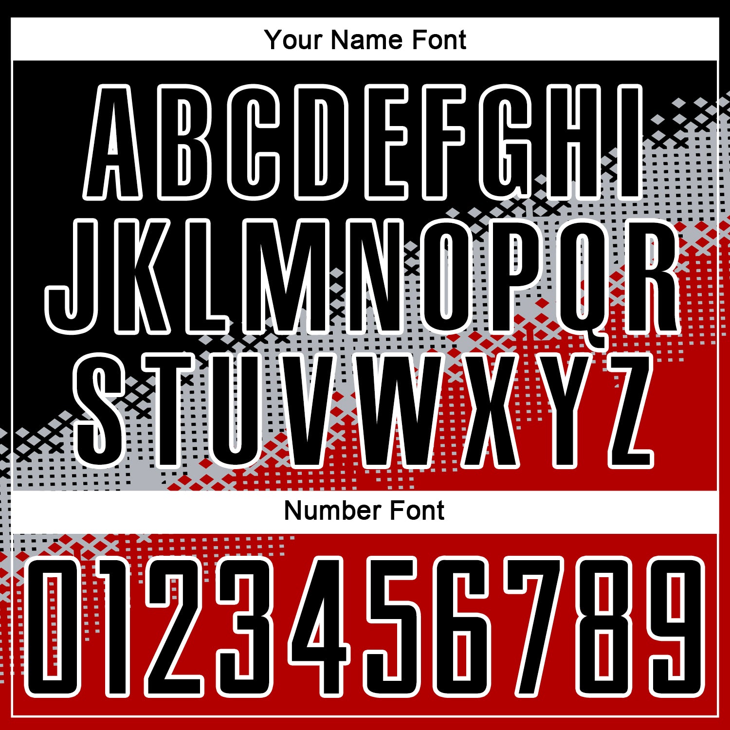 Custom Black Gray-Red Gradient Geometric Shape Sublimation Soccer Uniform Jersey - Sky-Custom