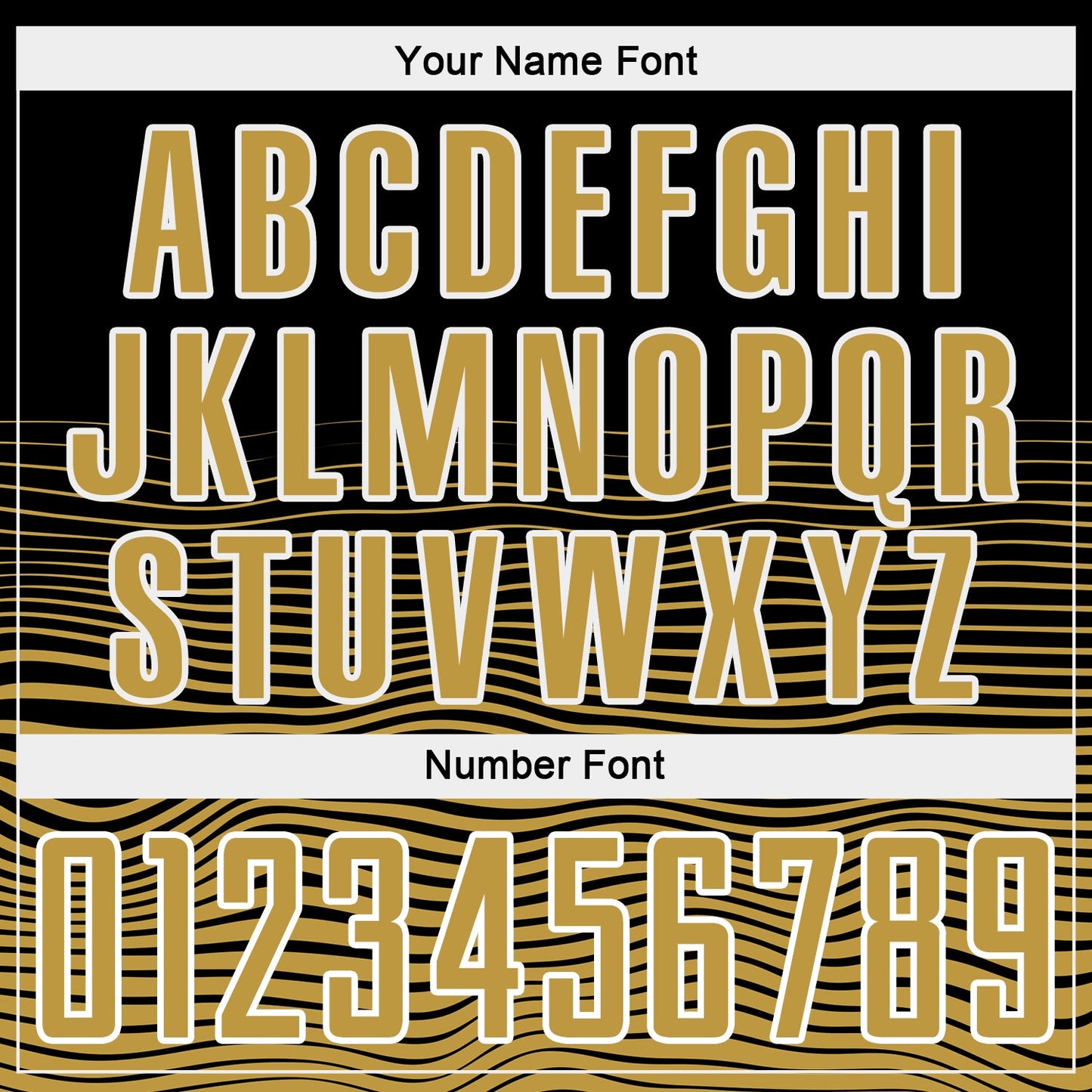 Custom Black Old Gold-White Gradient Line Sublimation Soccer Uniform Jersey - Sky-Custom