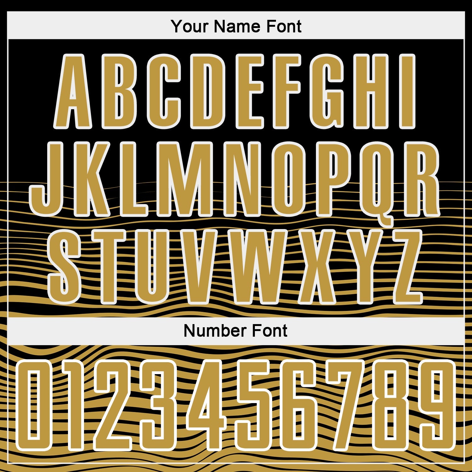 Custom Black Old Gold-White Gradient Line Sublimation Soccer Uniform Jersey - Sky-Custom