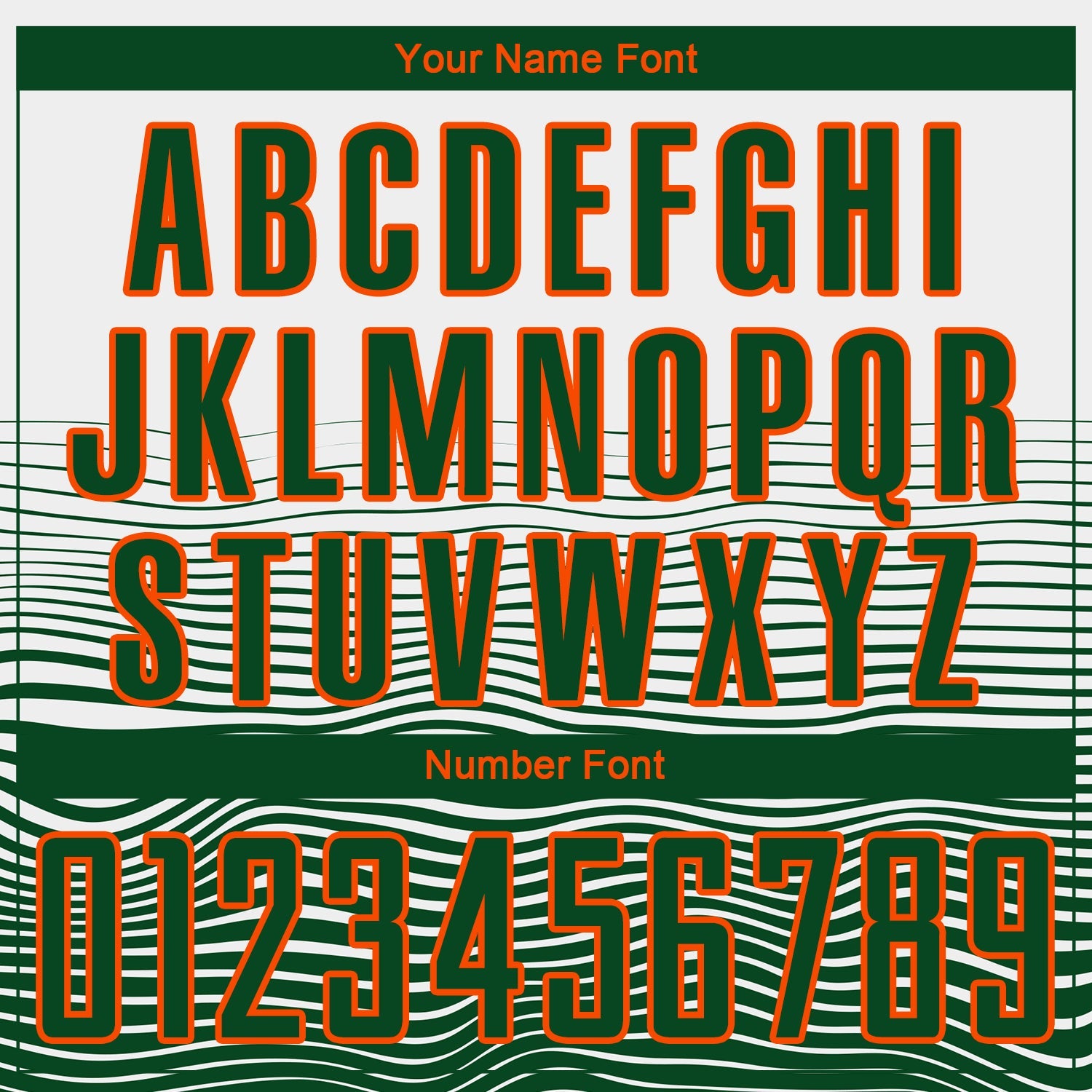 Custom White Green-Orange Gradient Line Sublimation Soccer Uniform Jersey - Sky-Custom