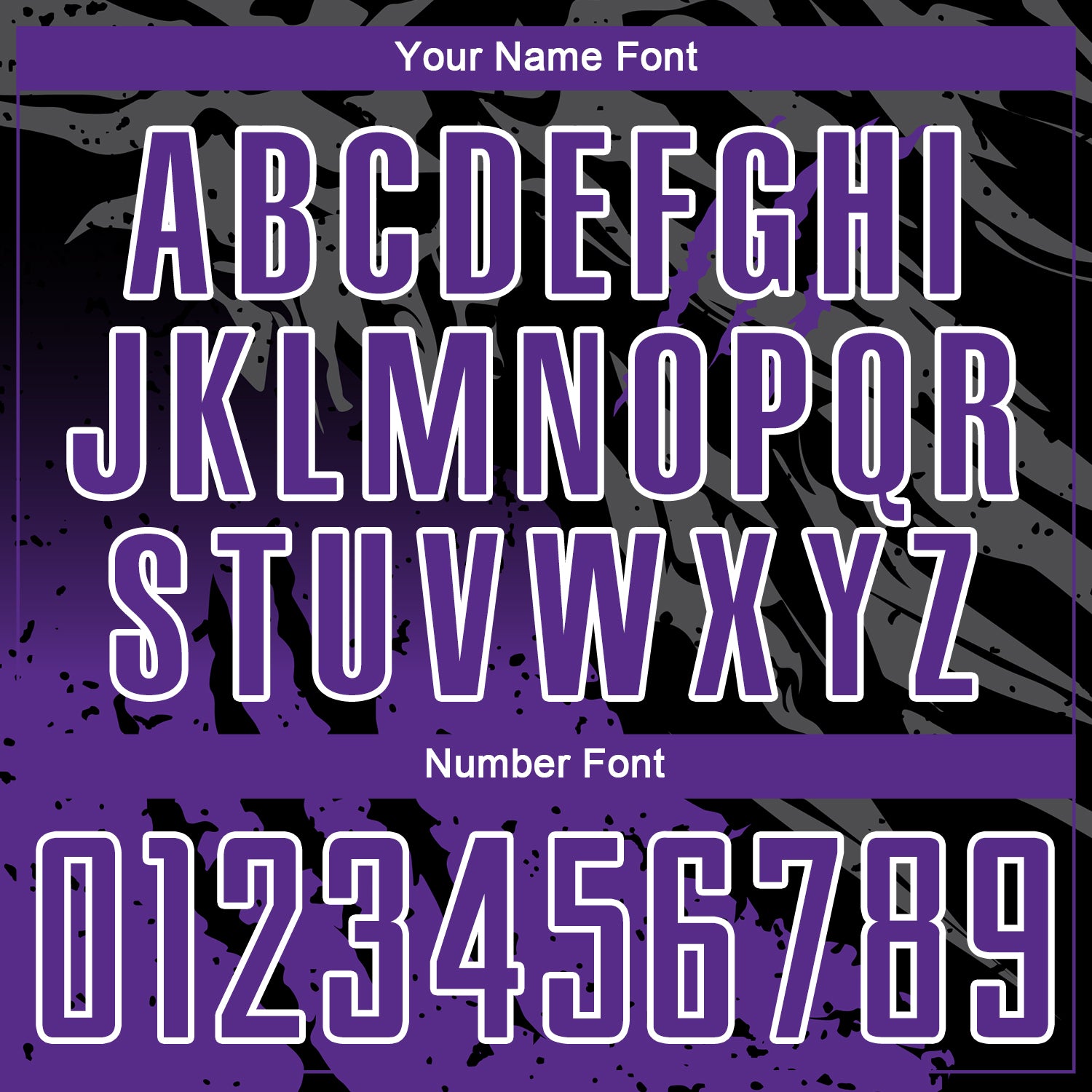 Custom Black Purple-White Gradient Scratch Splash Sublimation Soccer Uniform Jersey - Sky-Custom