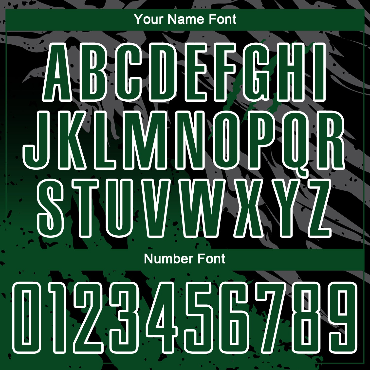 Custom Black Green-White Gradient Scratch Splash Sublimation Soccer Uniform Jersey - Sky-Custom