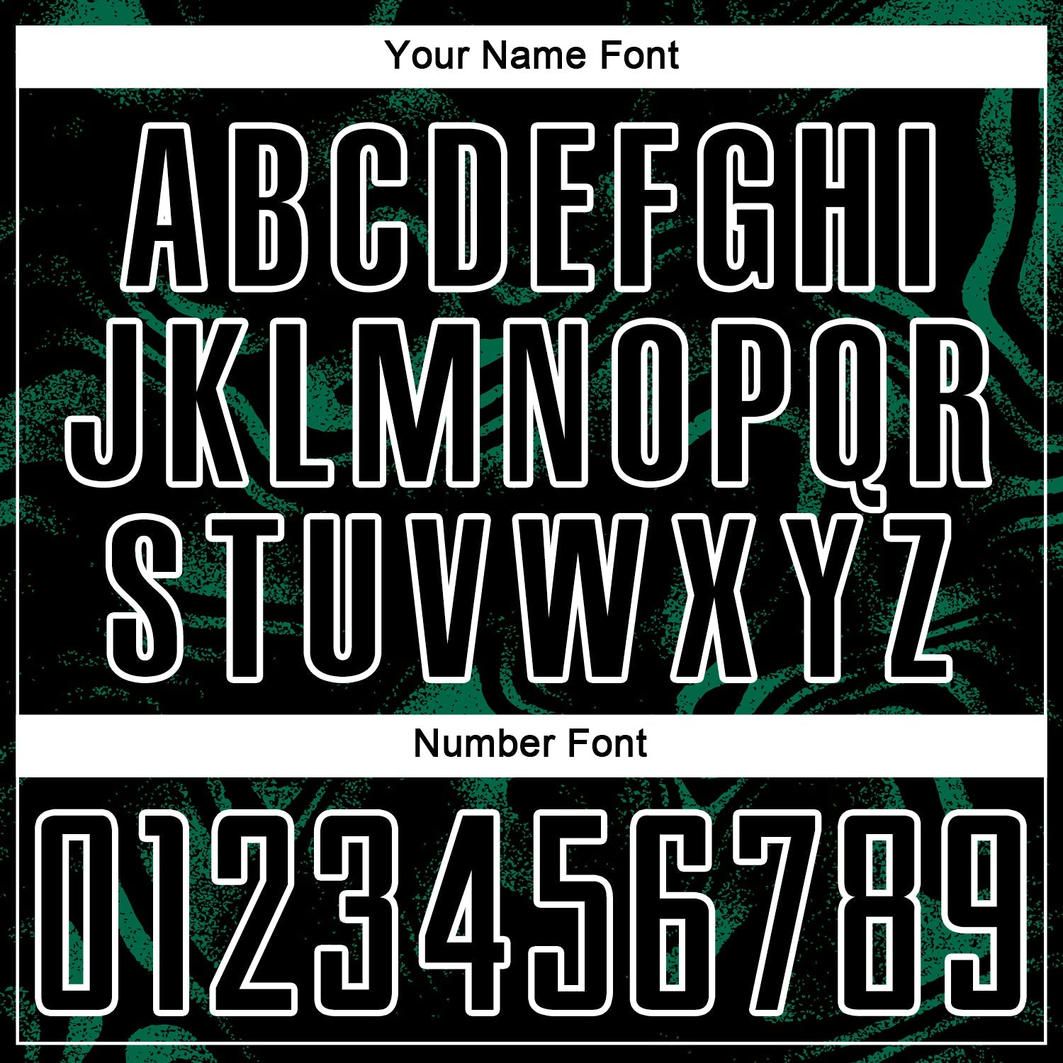 Custom Black Kelly Green-White Abstract Liquid Sublimation Soccer Uniform Jersey - Sky-Custom