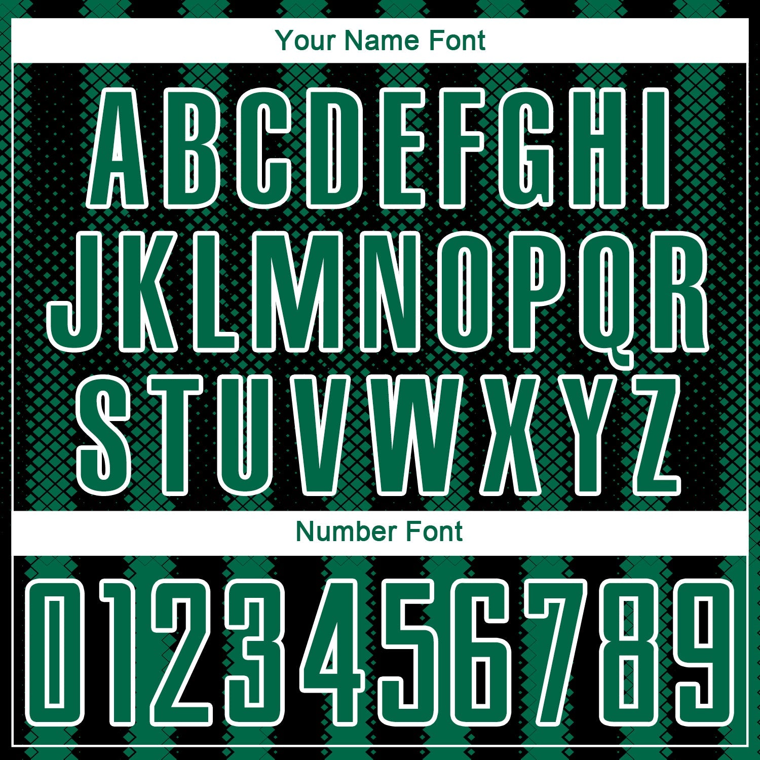 Custom Black Kelly Green-White Geometric Shape Sublimation Soccer Uniform Jersey - Sky-Custom