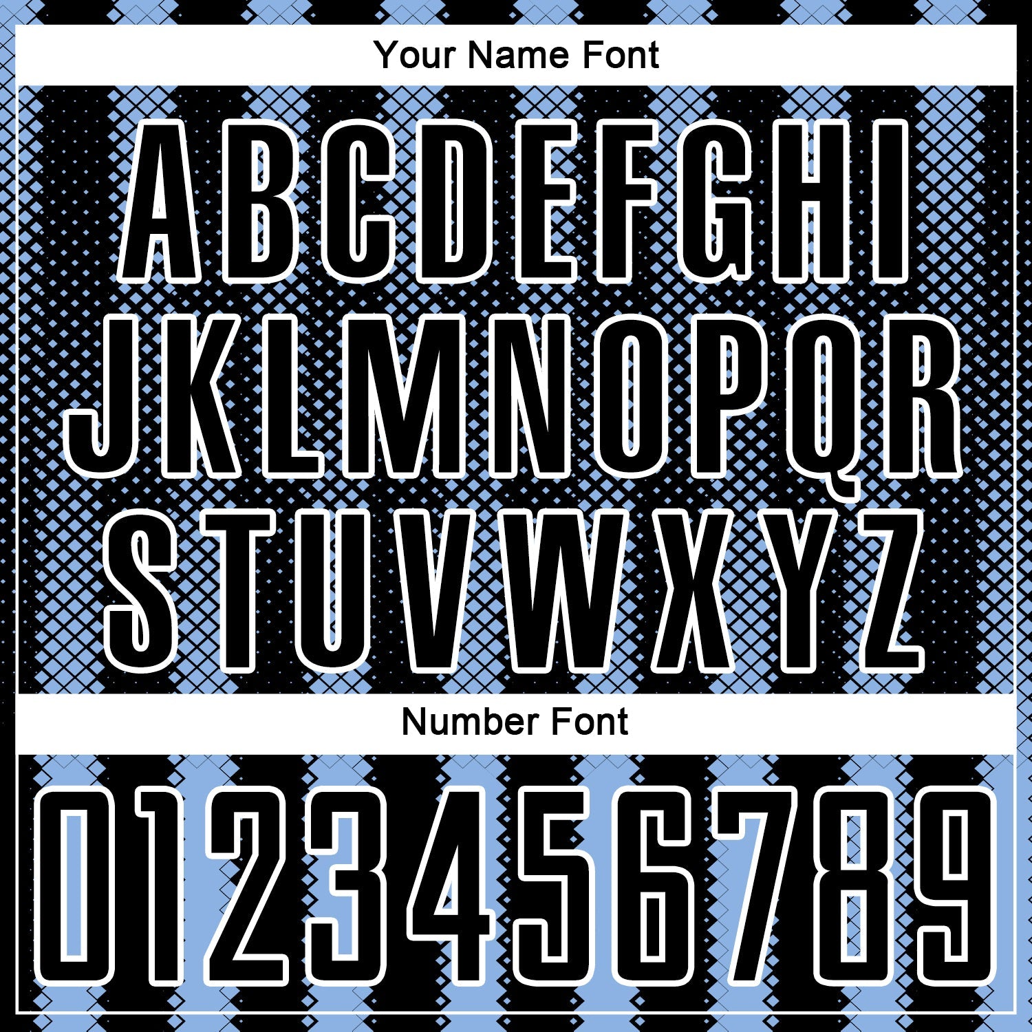 Custom Black Light Blue-White Geometric Shape Sublimation Soccer Uniform Jersey - Sky-Custom