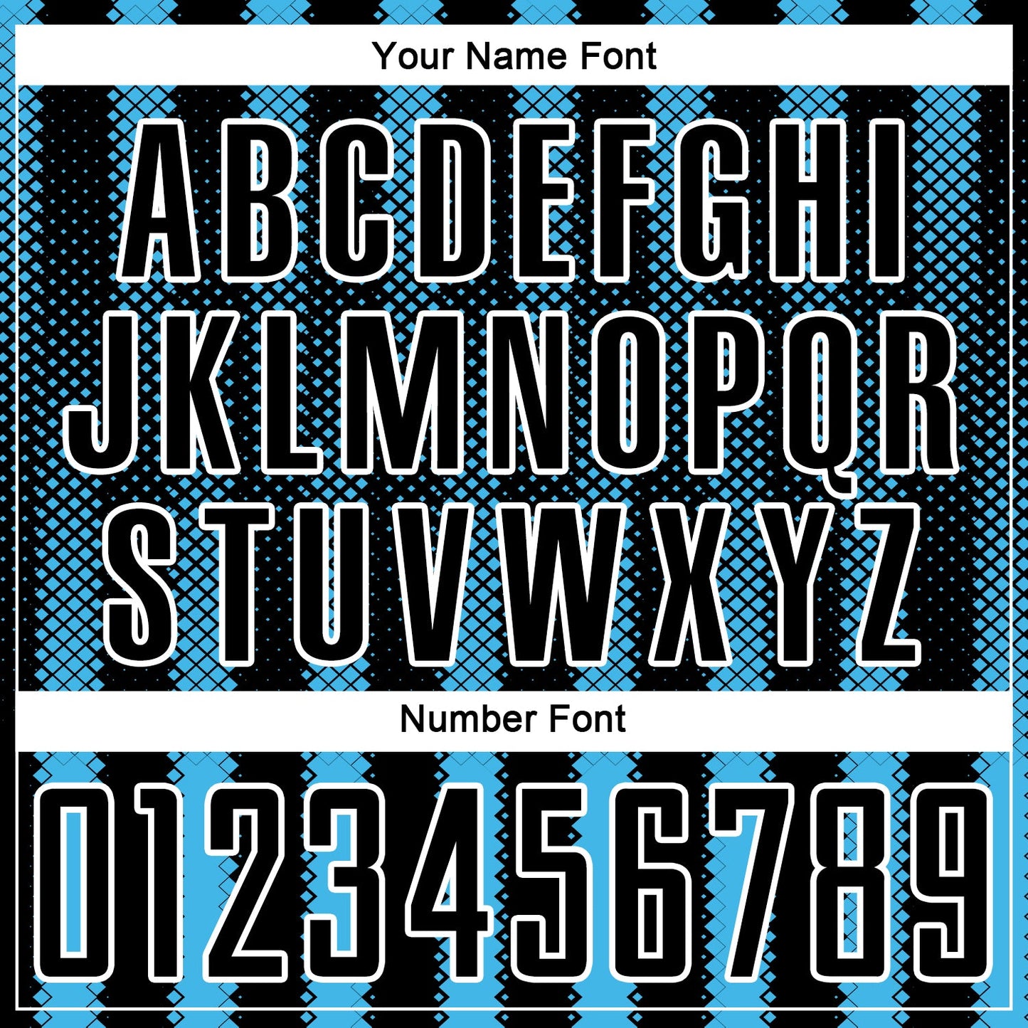 Custom Black Sky Blue-White Geometric Shape Sublimation Soccer Uniform Jersey - Sky-Custom