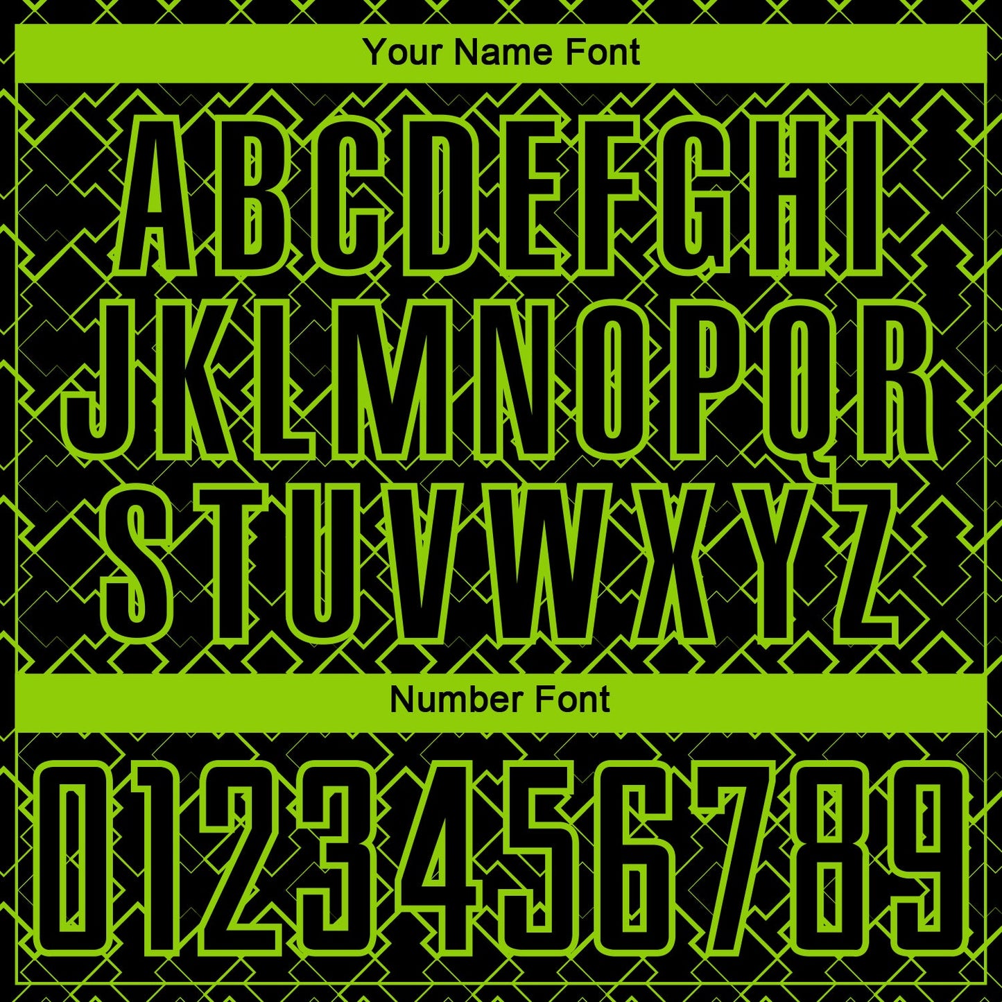 Custom Black Neon Green Geometric Shape Sublimation Soccer Uniform Jersey - Sky-Custom