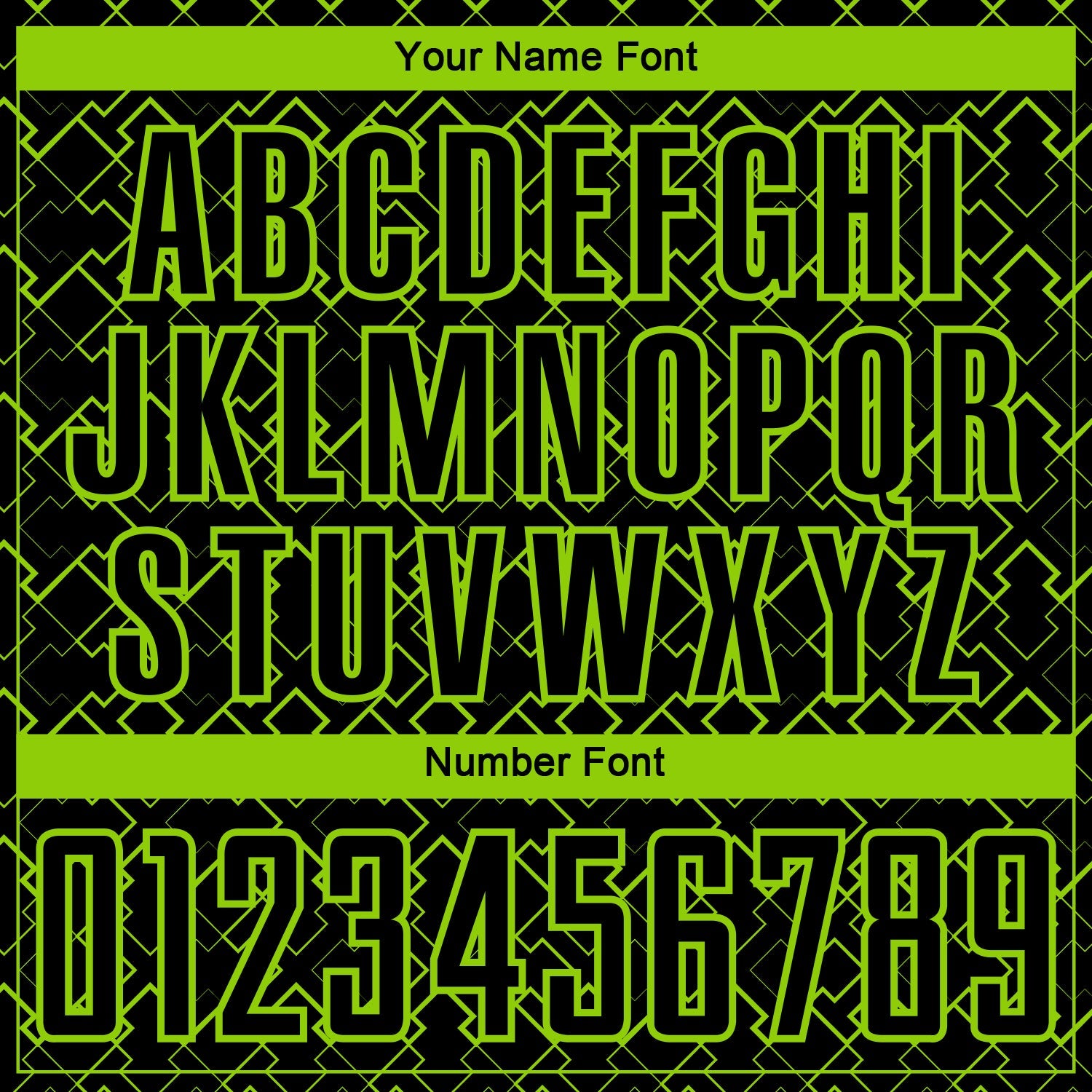 Custom Black Neon Green Geometric Shape Sublimation Soccer Uniform Jersey - Sky-Custom