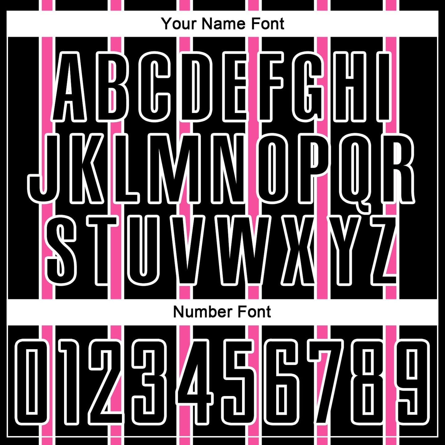 Custom Black Pink-White Stripe Line Sublimation Soccer Uniform Jersey - Sky-Custom