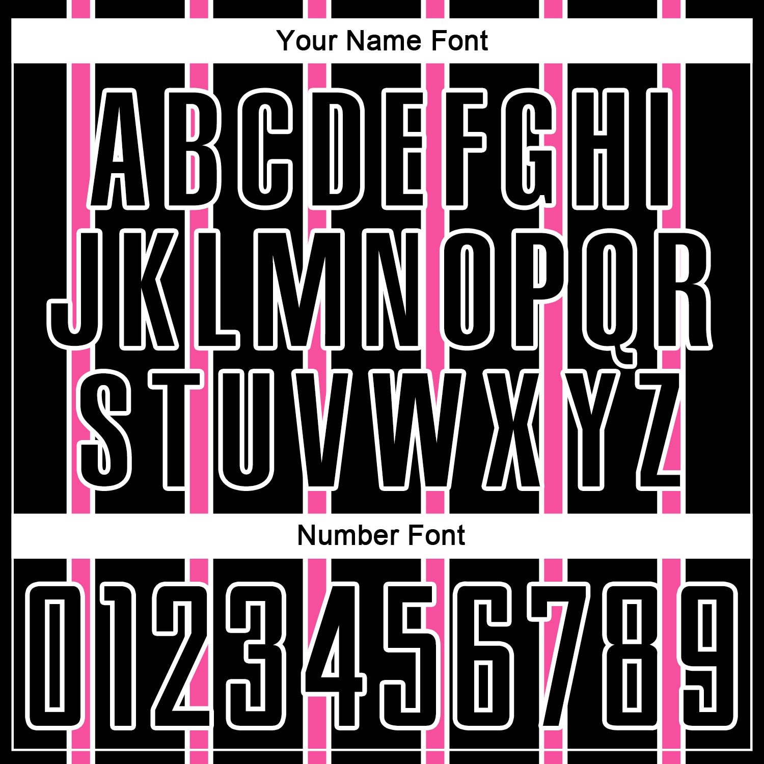 Custom Black Pink-White Stripe Line Sublimation Soccer Uniform Jersey - Sky-Custom