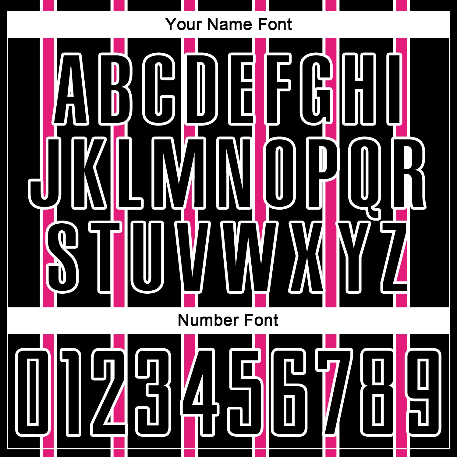 Custom Black Hot Pink-White Stripe Line Sublimation Soccer Uniform Jersey - Sky-Custom