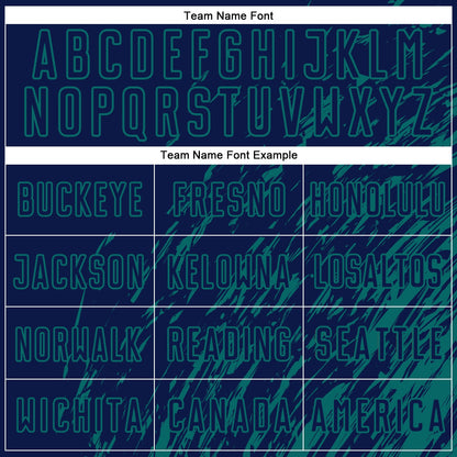 Custom Navy Teal Splash Sublimation Soccer Uniform Jersey - Sky-Custom