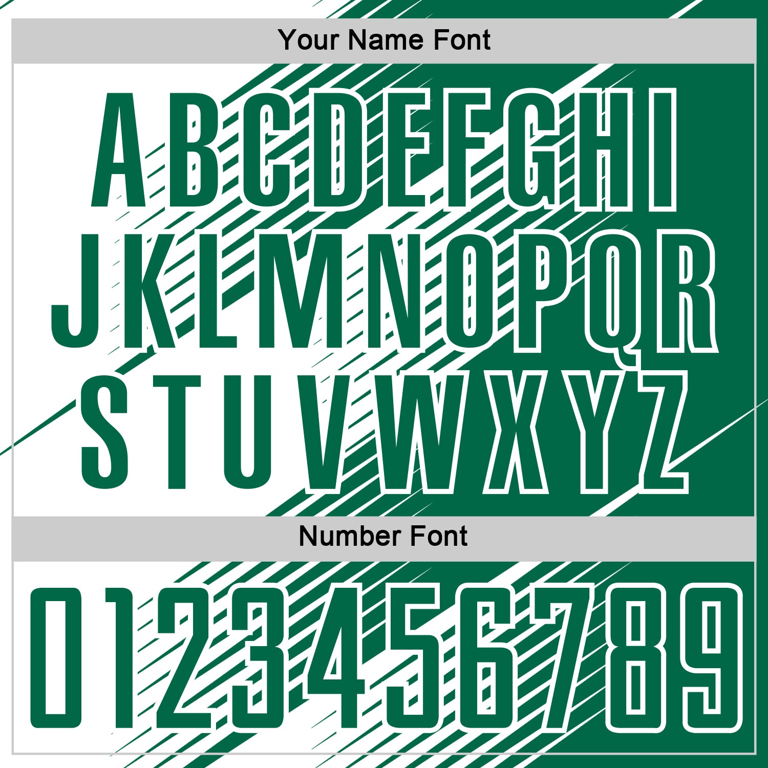 Custom Kelly Green White Line Sublimation Soccer Uniform Jersey - Sky-Custom