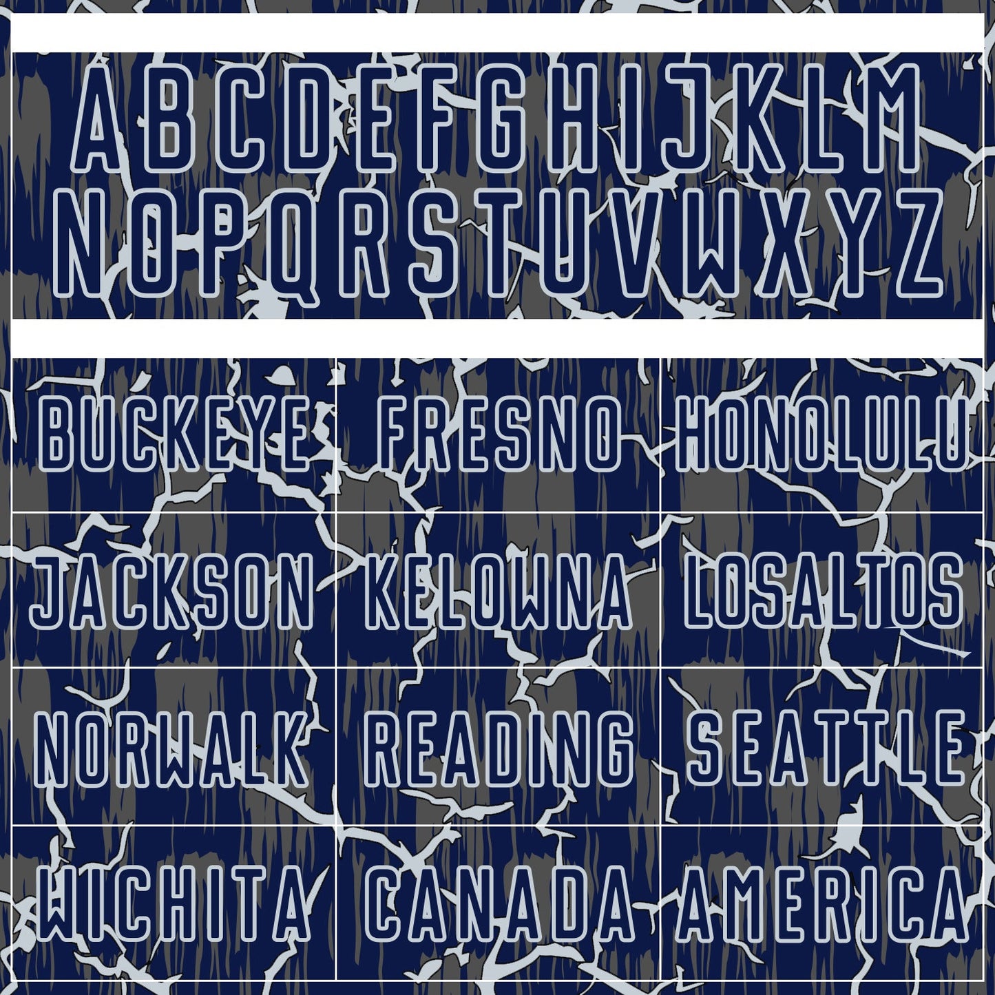 Custom Navy Silver Lightning Sublimation Soccer Uniform Jersey - Sky-Custom
