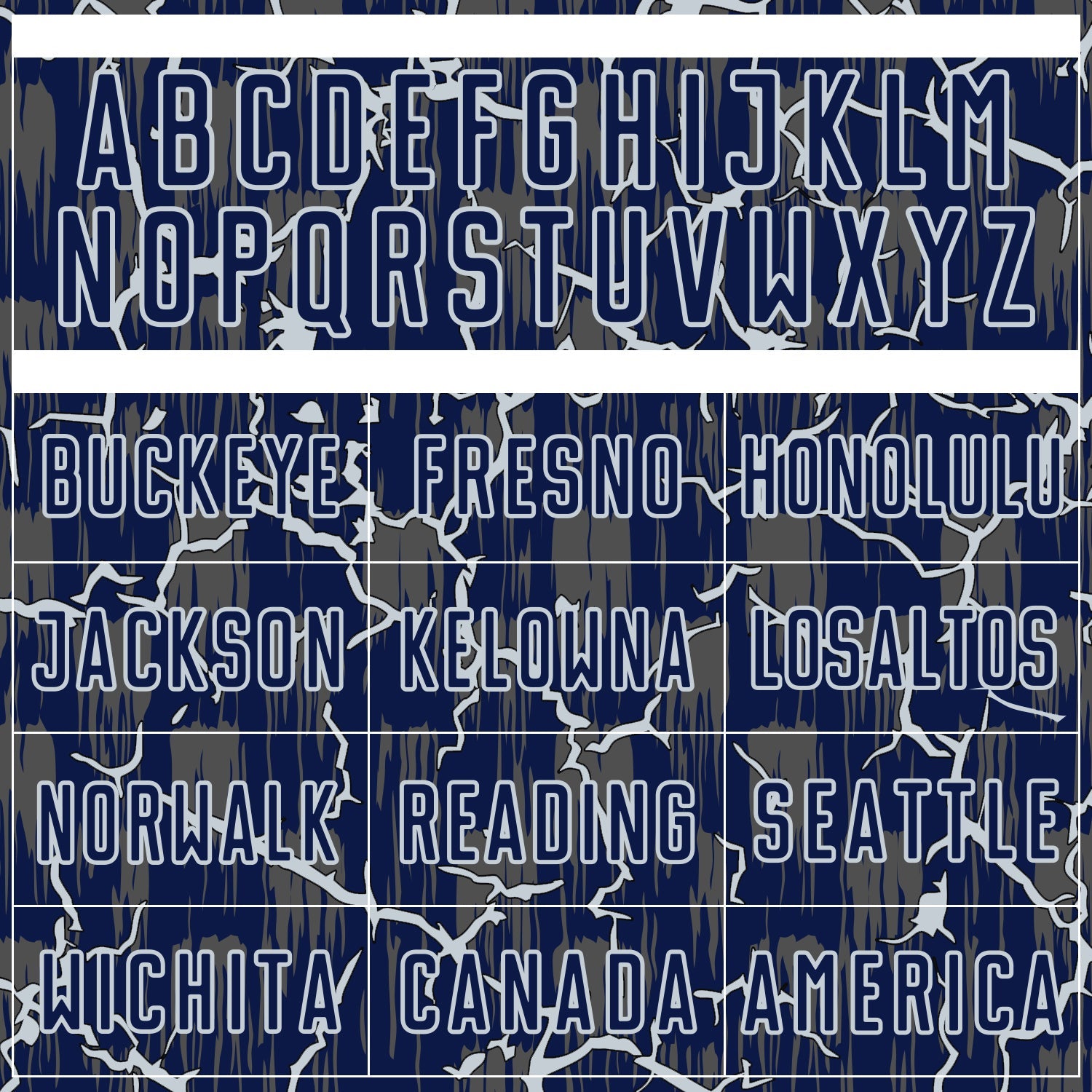 Custom Navy Silver Lightning Sublimation Soccer Uniform Jersey - Sky-Custom