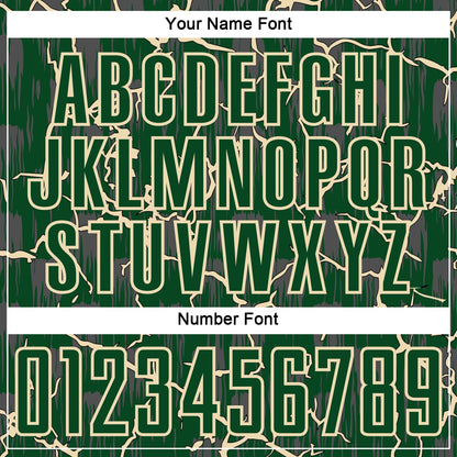Custom Green Cream Lightning Sublimation Soccer Uniform Jersey - Sky-Custom