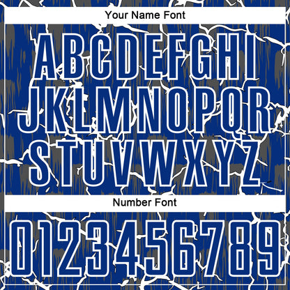 Custom Royal White Lightning Sublimation Soccer Uniform Jersey - Sky-Custom