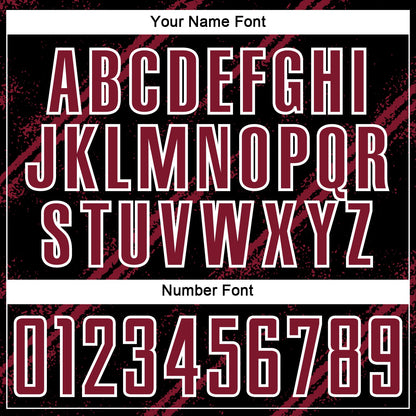 Custom Black Crimson-White Abstract Fragment Art Splash Sublimation Soccer Uniform Jersey - Sky-Custom