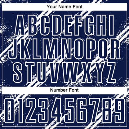 Custom Navy White Abstract Fragment Art Splash Sublimation Soccer Uniform Jersey - Sky-Custom