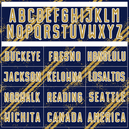 Custom Navy Old Gold-White Abstract Fragment Art Splash Sublimation Soccer Uniform Jersey - Sky-Custom