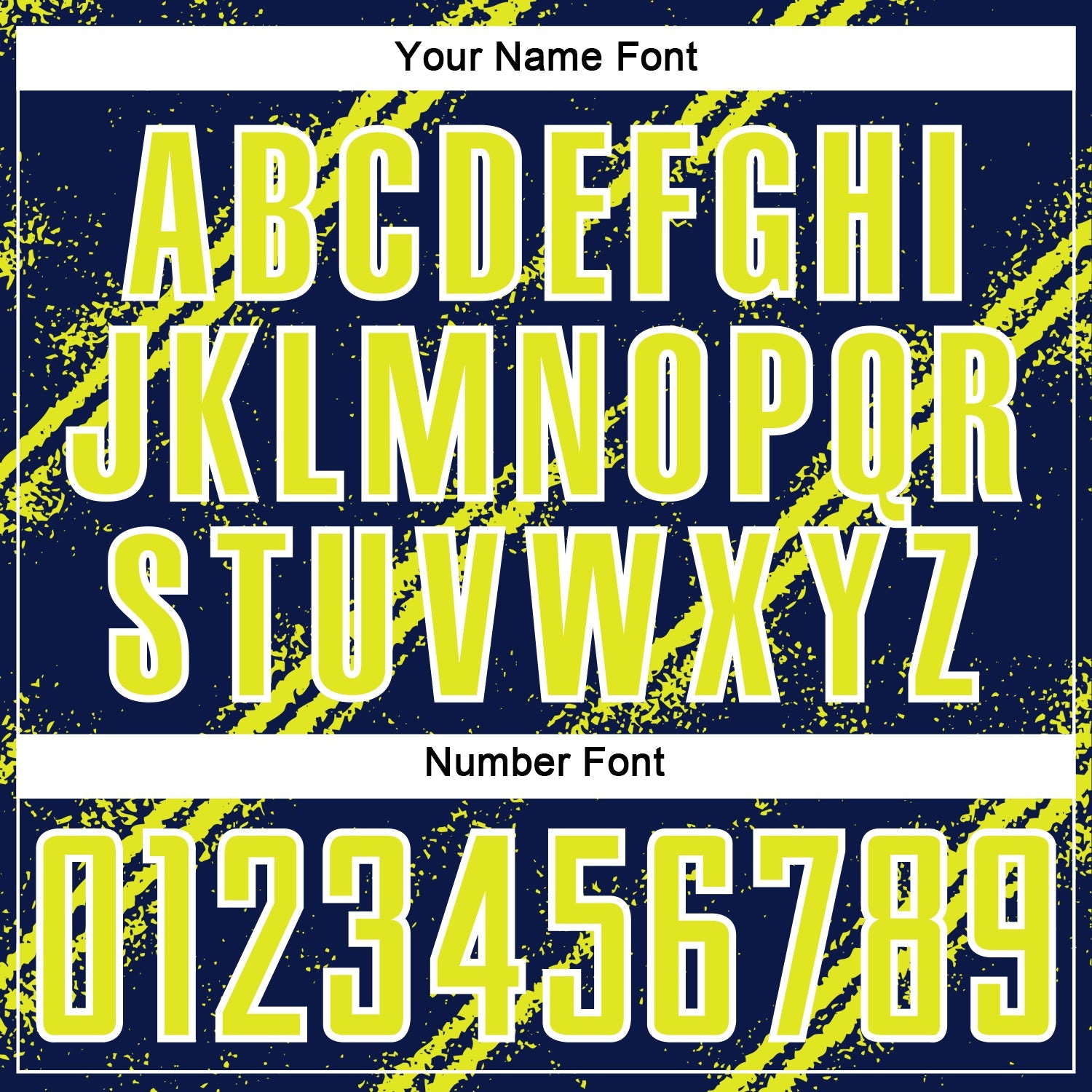Custom Navy Neon Yellow-White Abstract Fragment Art Splash Sublimation Soccer Uniform Jersey - Sky-Custom