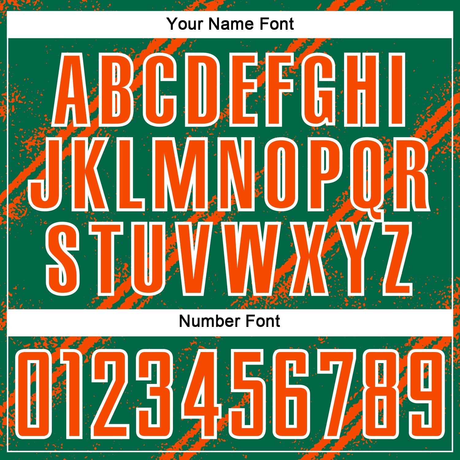 Custom Kelly Green Orange-White Abstract Fragment Art Splash Sublimation Soccer Uniform Jersey - Sky-Custom