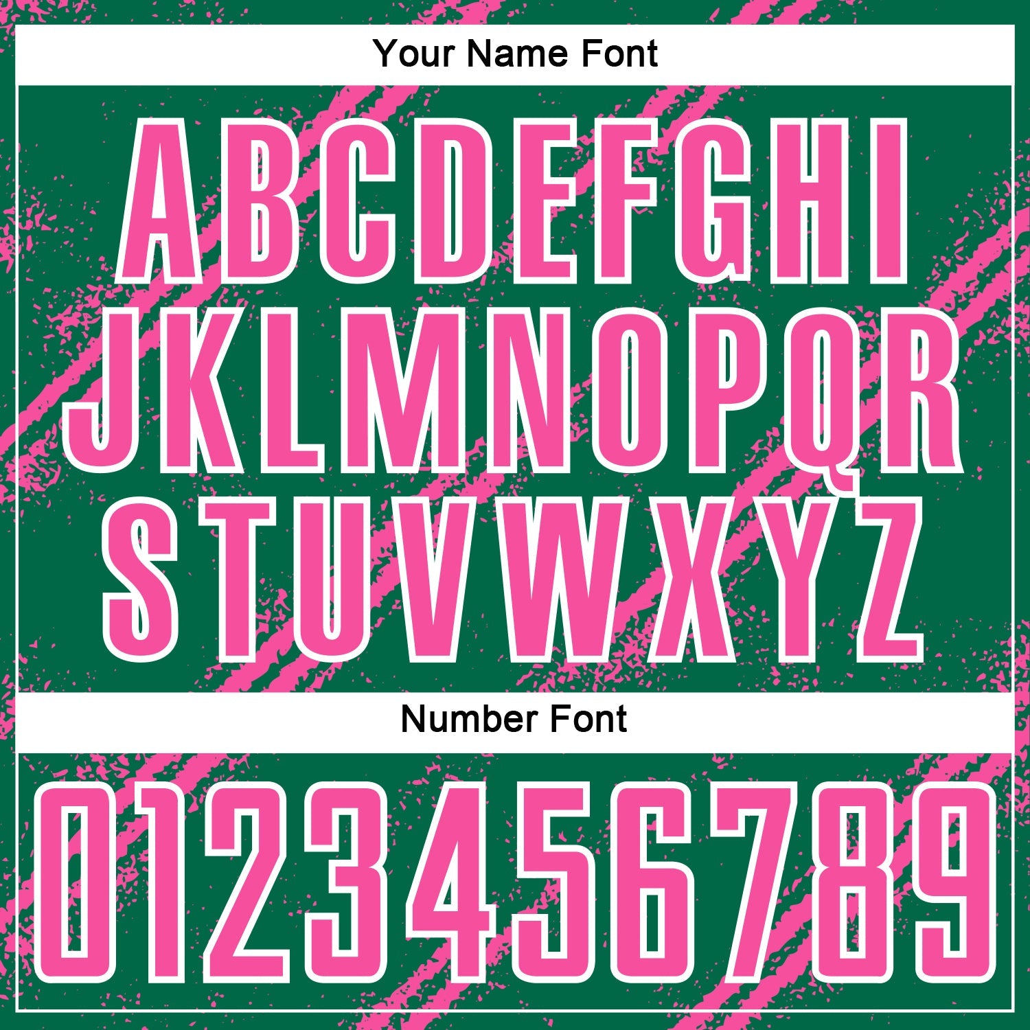 Custom Kelly Green Pink-White Abstract Fragment Art Splash Sublimation Soccer Uniform Jersey - Sky-Custom