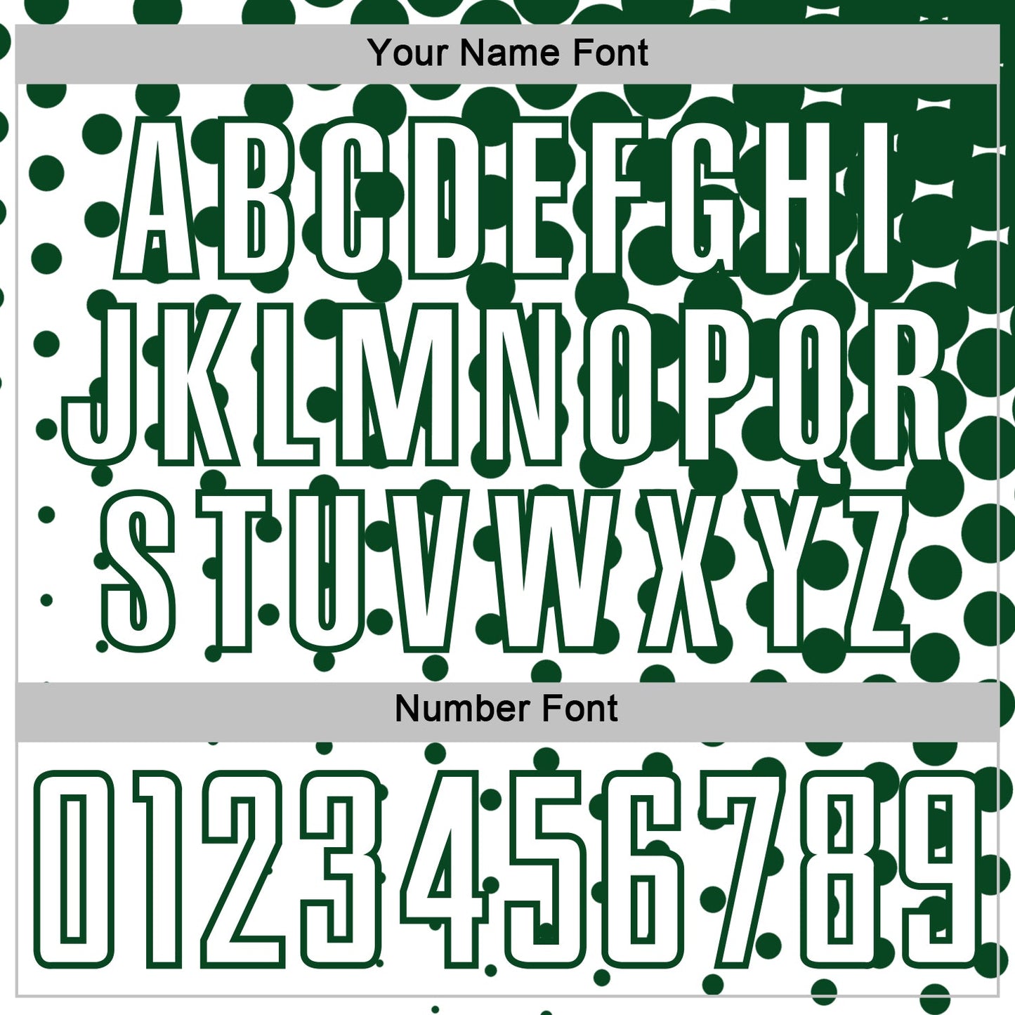 Custom White Green Modern Polka Dot Sublimation Soccer Uniform Jersey - Sky-Custom