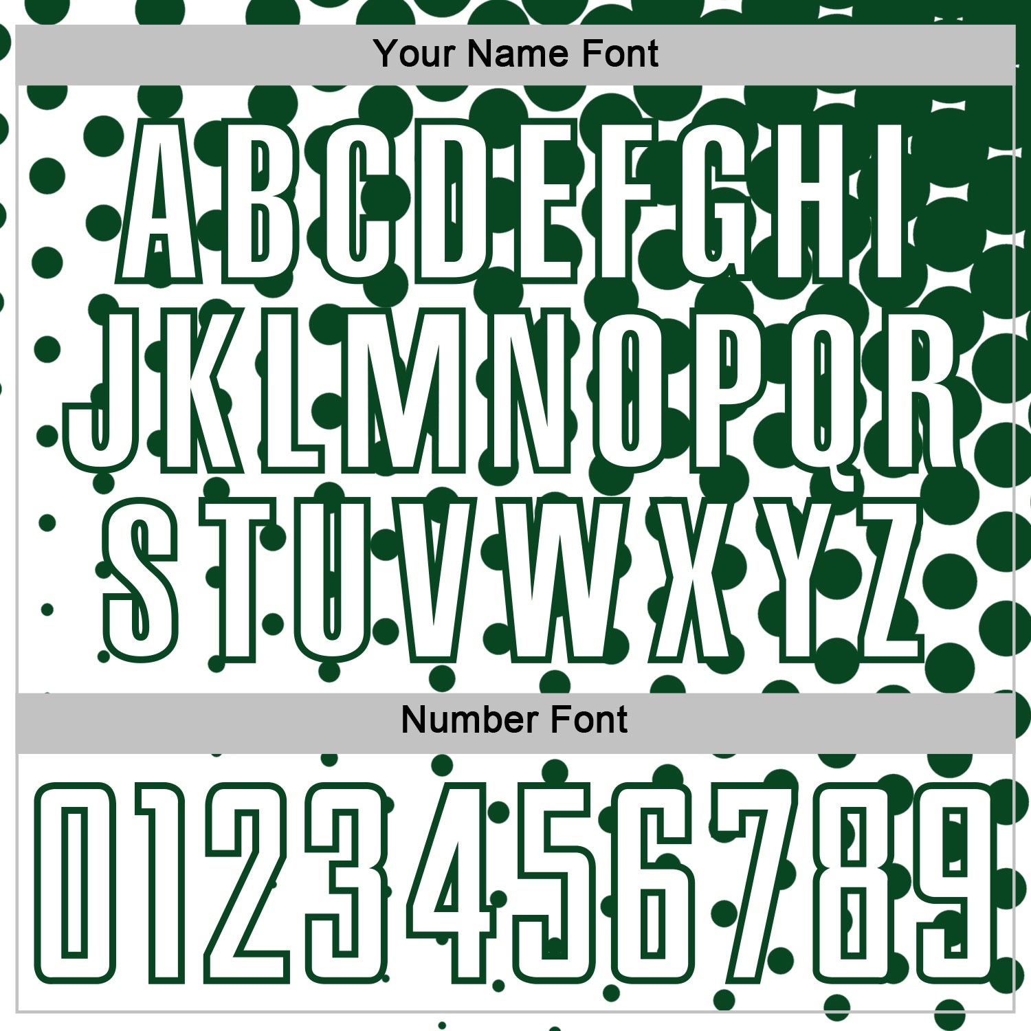 Custom White Green Modern Polka Dot Sublimation Soccer Uniform Jersey - Sky-Custom