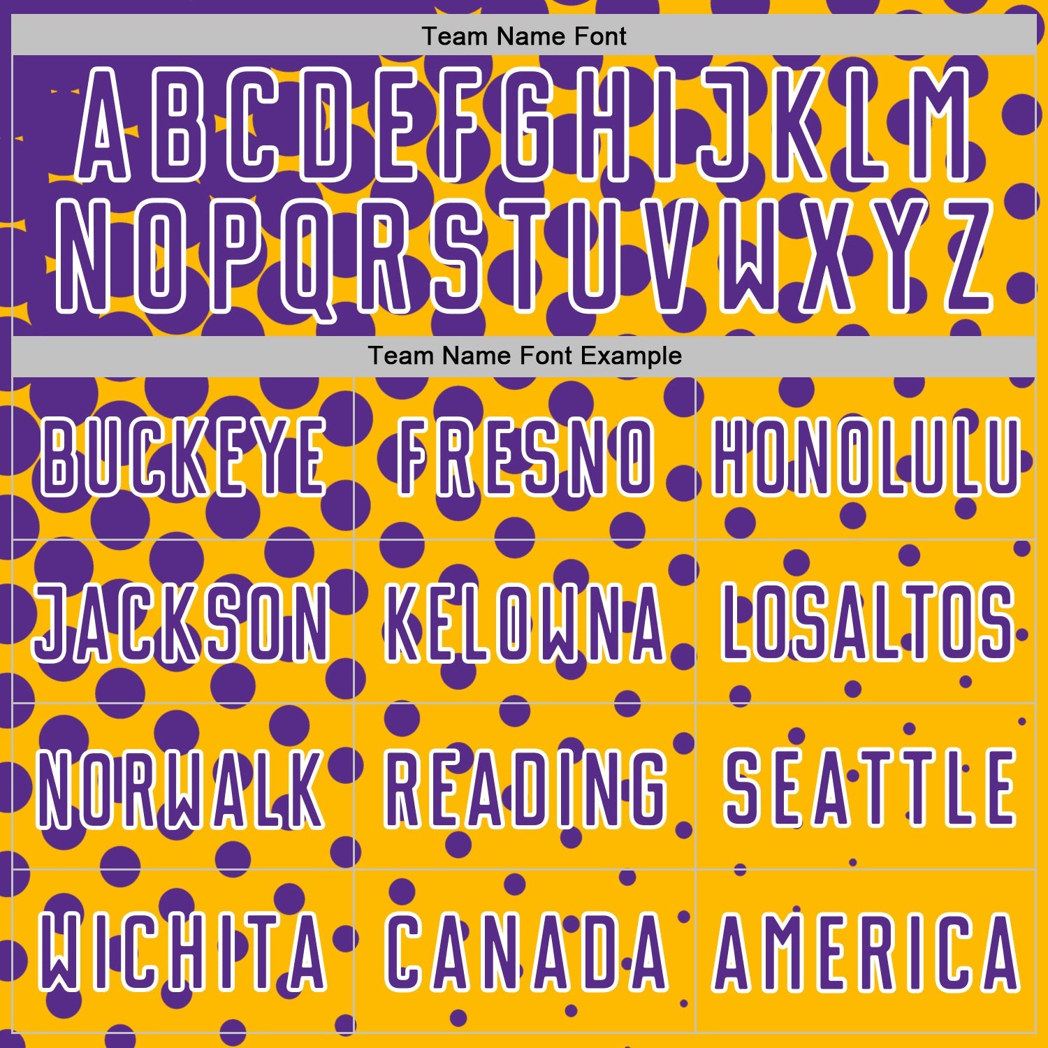 Custom Gold Purple-White Modern Polka Dot Sublimation Soccer Uniform Jersey - Sky-Custom