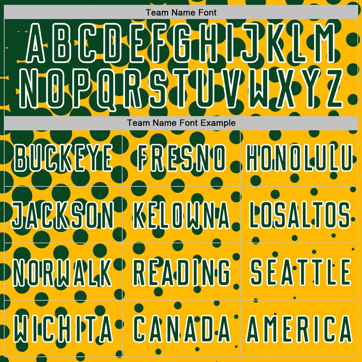Custom Gold Green-White Modern Polka Dot Sublimation Soccer Uniform Jersey - Sky-Custom