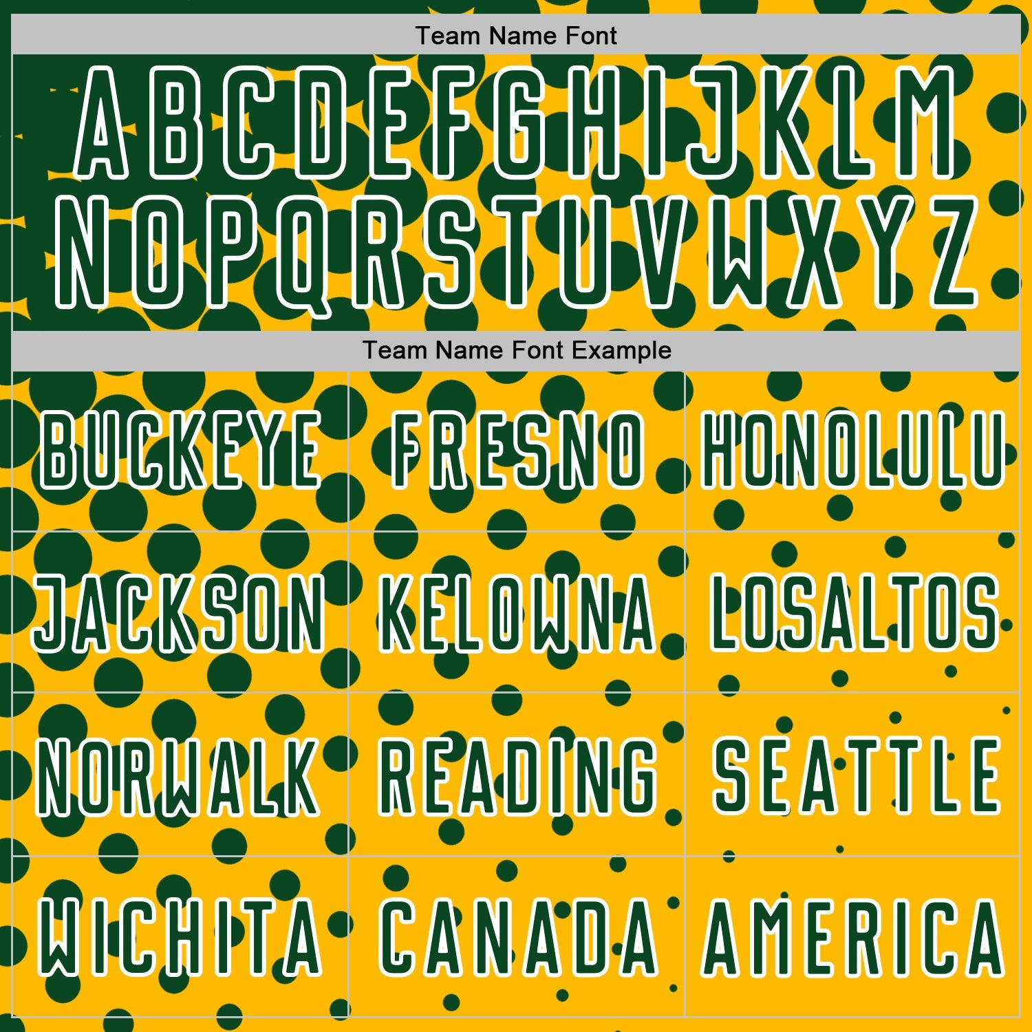 Custom Gold Green-White Modern Polka Dot Sublimation Soccer Uniform Jersey - Sky-Custom