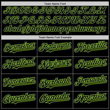 Custom Black Steel Gray Splash Ink Neon Green Authentic Baseball Jersey - Sky-Custom