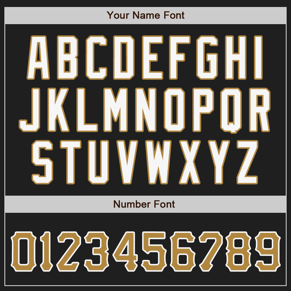 Custom Black Old Gold-Gray Authentic Split Fashion Baseball Jersey - Sky-Custom