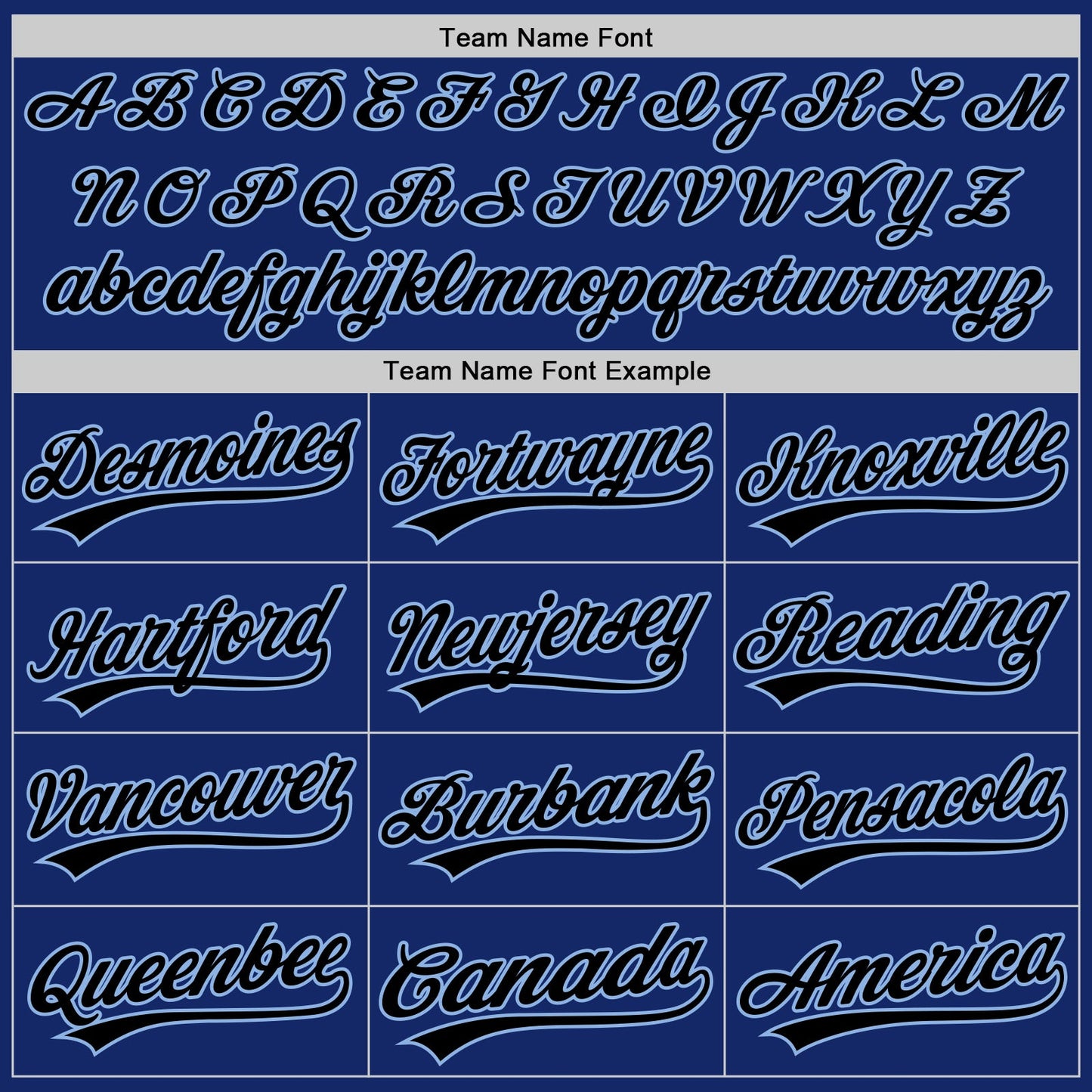 Custom Royal Black White-Light Blue Authentic Split Fashion Baseball Jersey - Sky-Custom