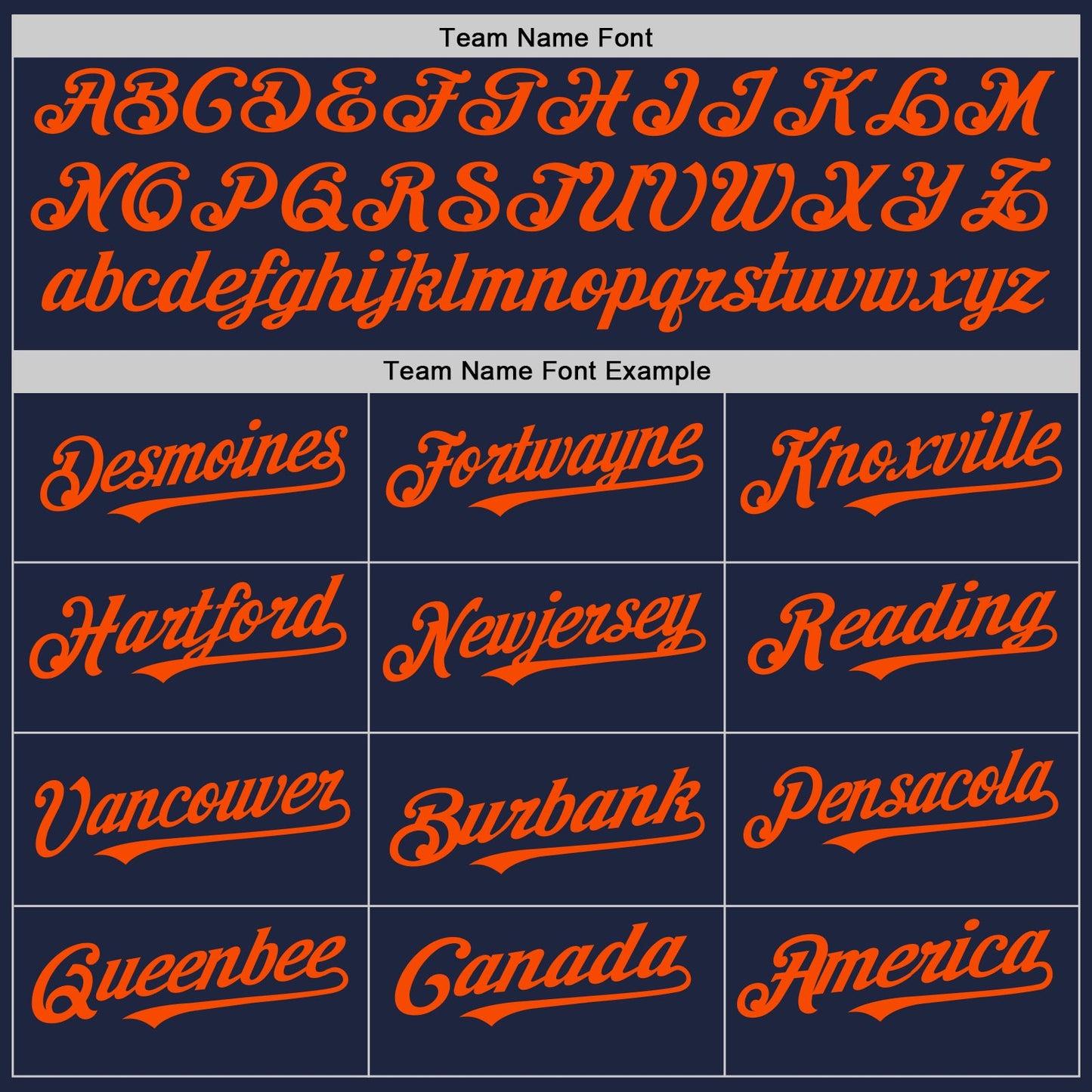 Custom Navy White-Orange Pinstripe Authentic Split Fashion Baseball Jersey - Sky-Custom