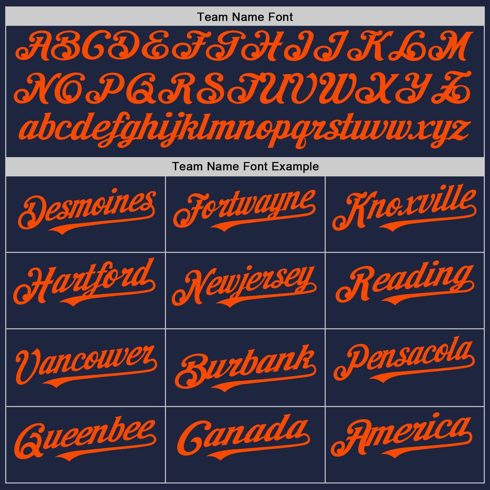 Custom Navy White-Orange Pinstripe Authentic Split Fashion Baseball Jersey - Sky-Custom