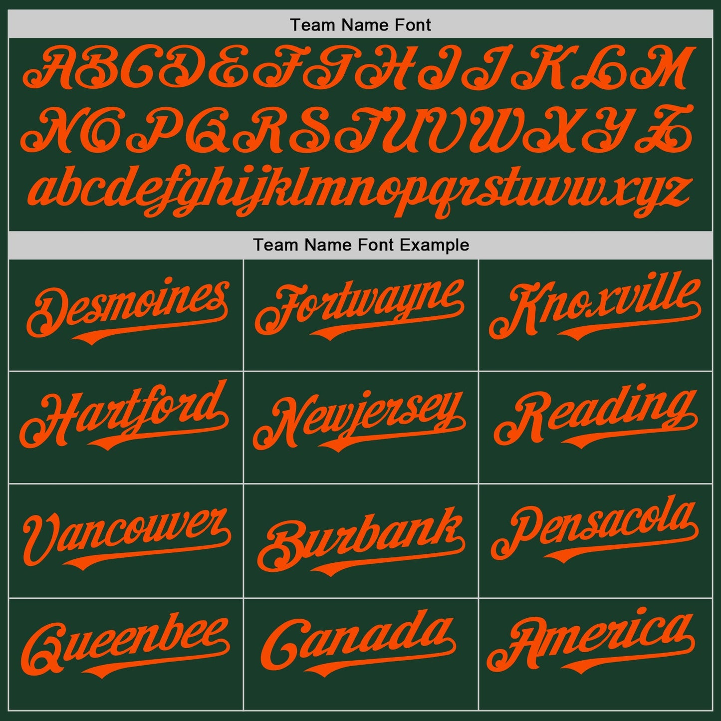 Custom Green White-Orange Pinstripe Authentic Split Fashion Baseball Jersey - Sky-Custom