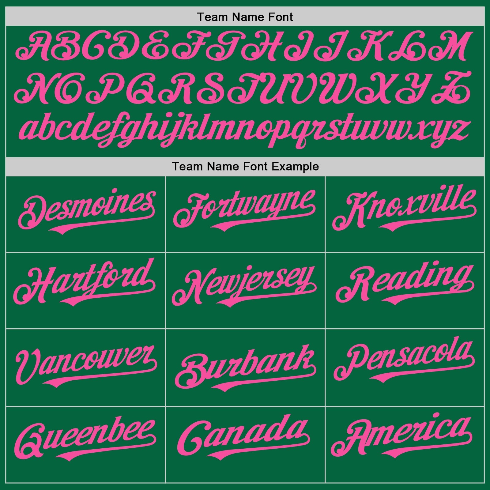 Custom Kelly Green White-Pink Pinstripe Authentic Split Fashion Baseball Jersey - Sky-Custom