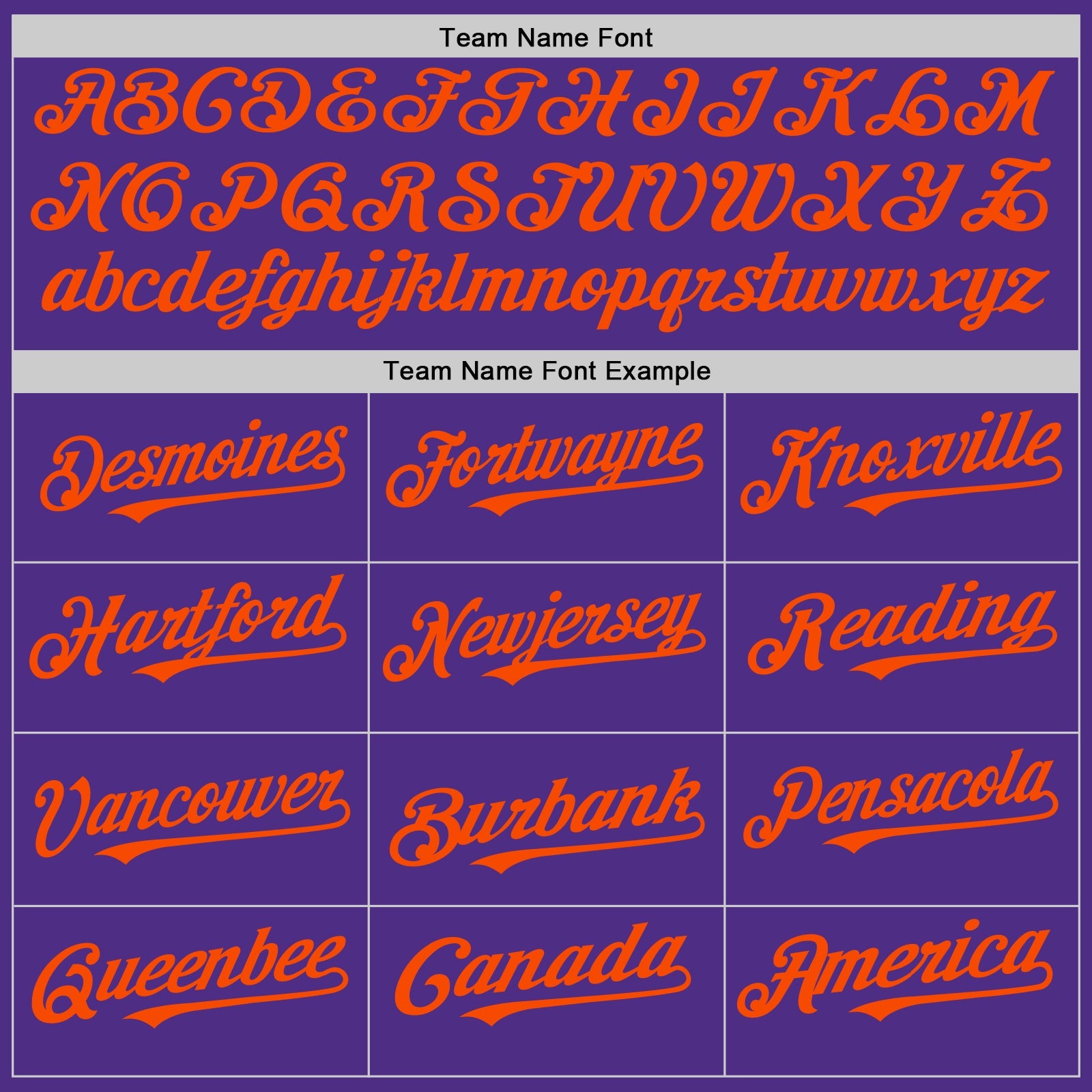 Custom Purple White-Orange Pinstripe Authentic Split Fashion Baseball Jersey - Sky-Custom