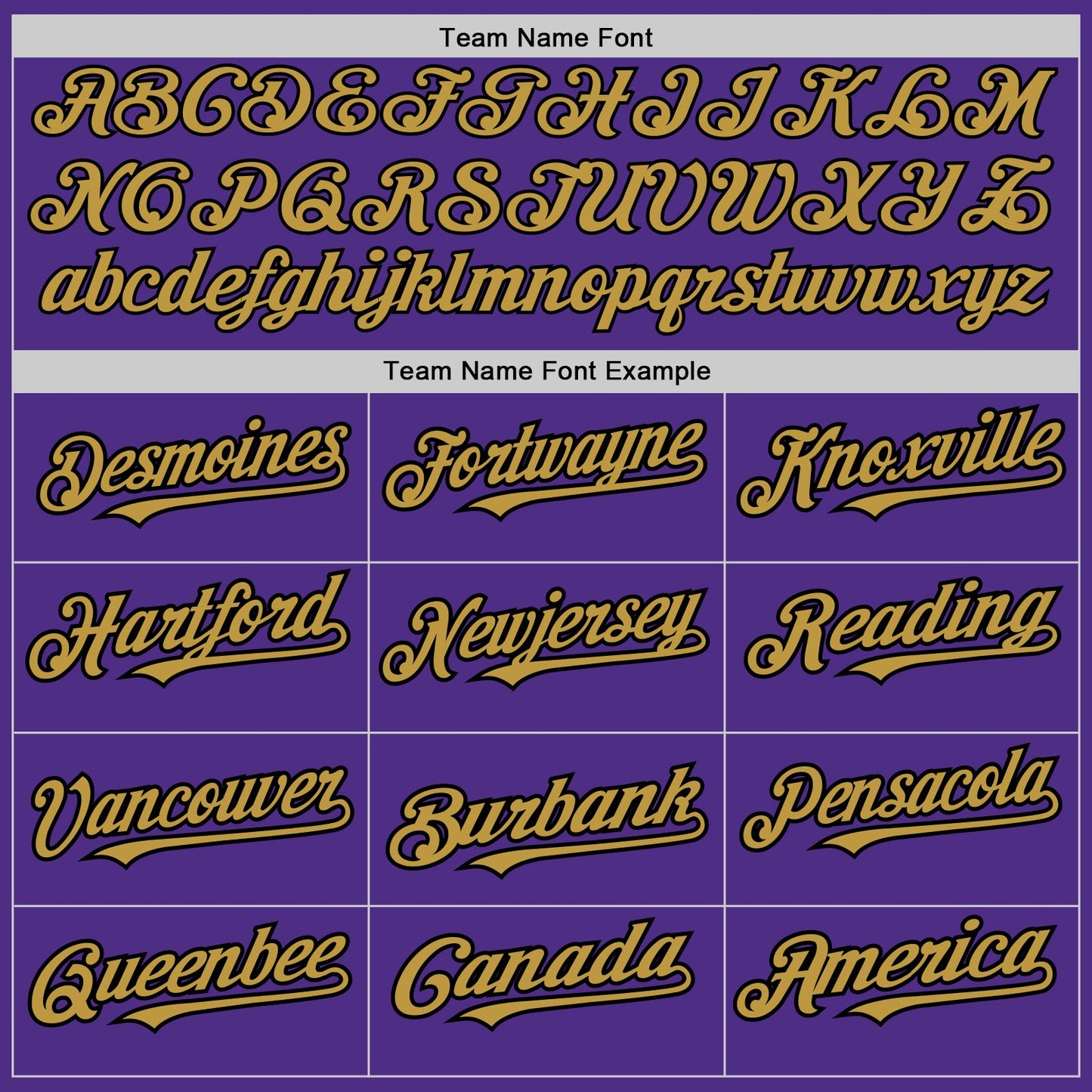 Custom Purple Old Gold-Black Pinstripe Authentic Split Fashion Baseball Jersey - Sky-Custom